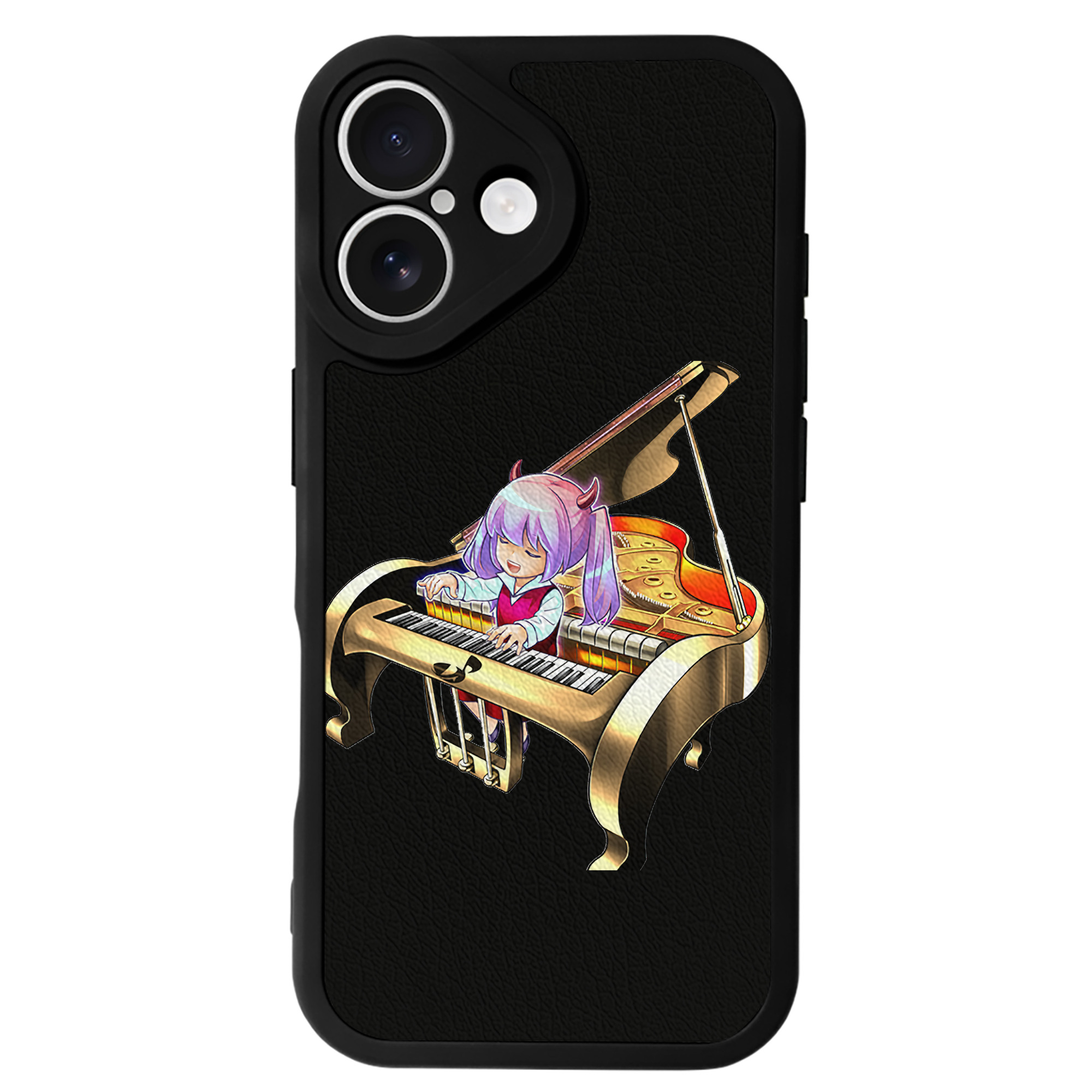 遊☆戯☆王 Yu-Gi-Oh! 【iPhone 16シリーズ対応】シリコンスマホケース（レザー調） 材質：シリコン